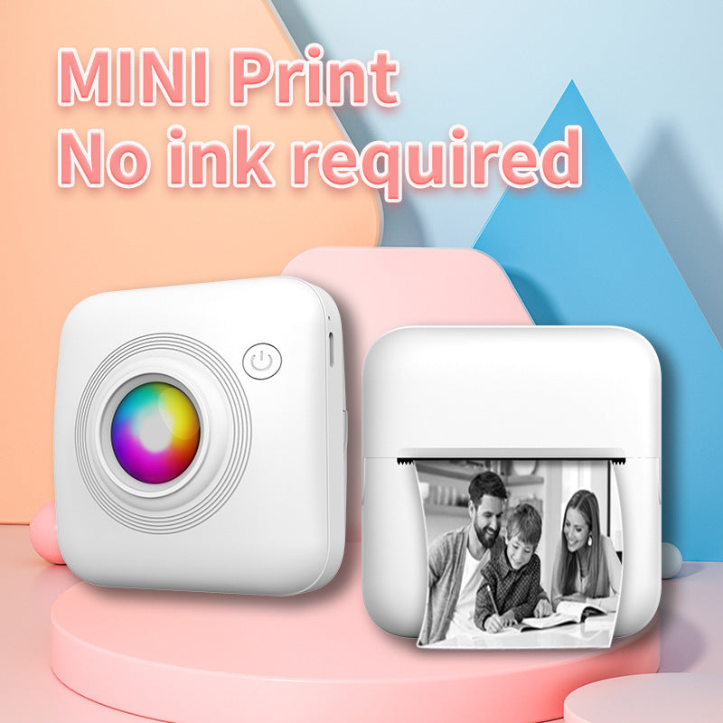 Printella™ Mini Bluetooth Printer – Inkless Thermal Notes, Labels & Doodles