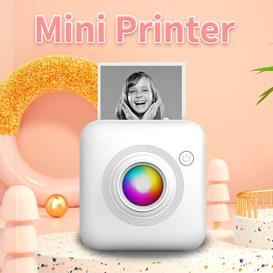 Printella™ Mini Bluetooth Printer – Inkless Thermal Notes, Labels & Doodles